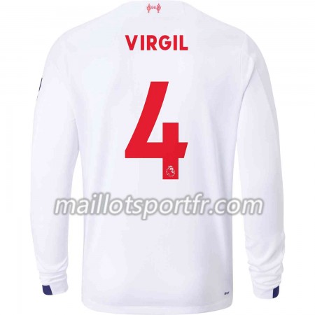 Maillot de Foot Liverpool Virgil van Dijk 4 Exterieur 2019/20 ML